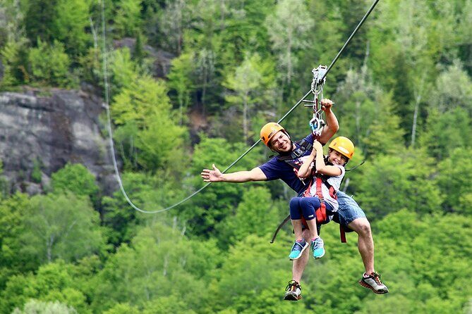 Mont-Catherine Ziplines and Via Ferrata - Fitness and limits: who this tour fits best