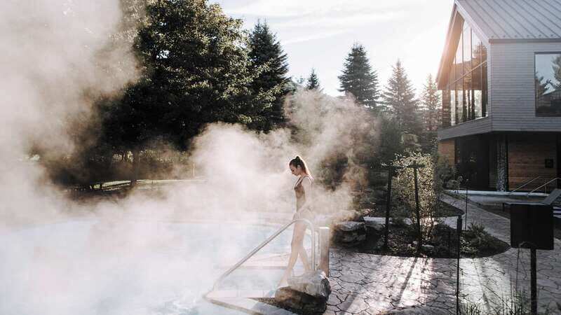 Mont-Saint-Hilaire: Nordic Spa Thermal Experience - The thermotherapy circuit: hot whirlpools to cold reset to rest