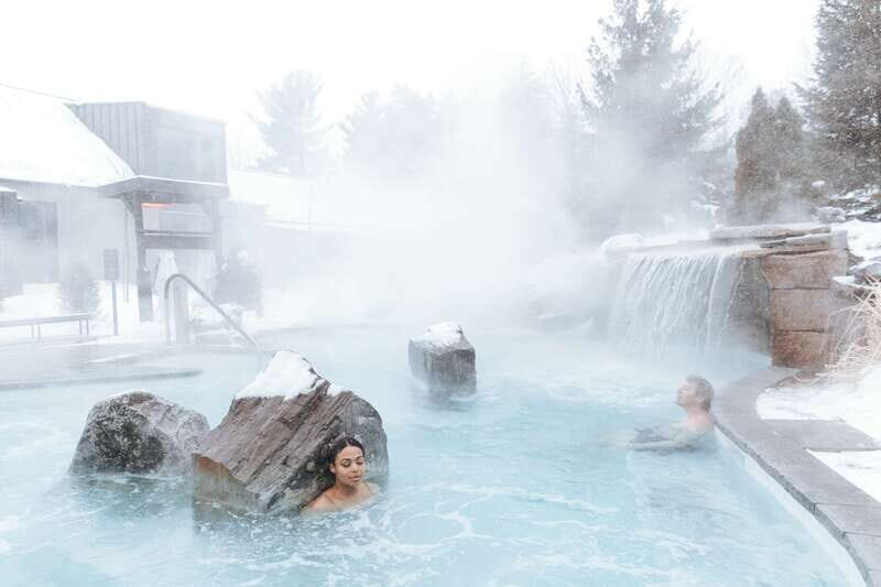 Mont-Saint-Hilaire: Nordic Spa Thermal Experience - Outdoor Nordic baths and water features: where the day changes pace
