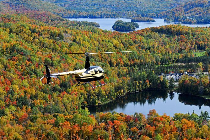 Mont-Tremblant Helicopter Tours - What you’ll see over Tremblant: mountains, water, and texture