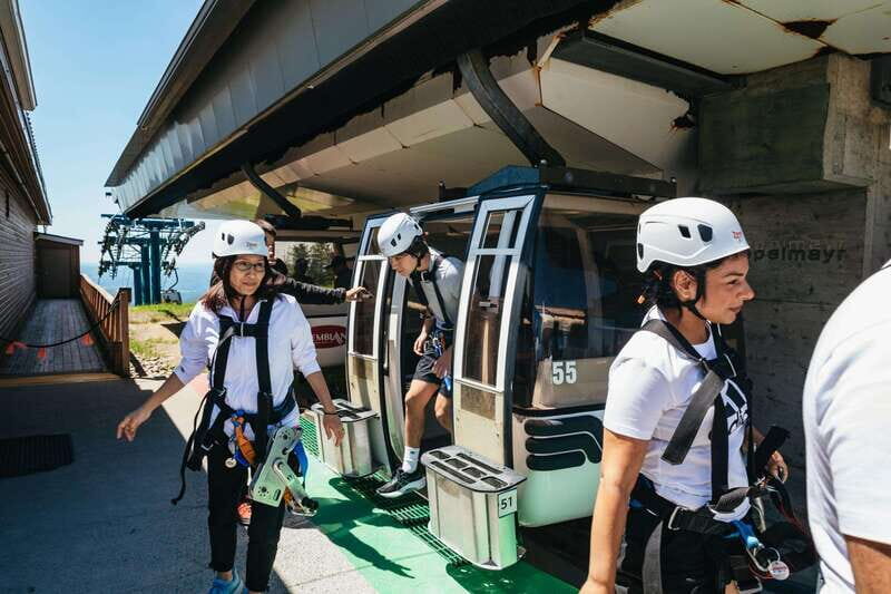 Mont Tremblant: Summit Zip-Lining Tour with 5 Zip Lines - The longest run (about 3,500 feet): how the wind takes over