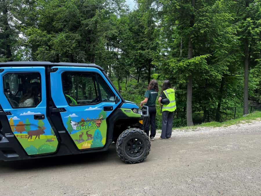 Montebello, QC: Parc Omega Guided Animal Feeding in an All-Terrain Vehicle - Price and time: is $156 per person worth it?