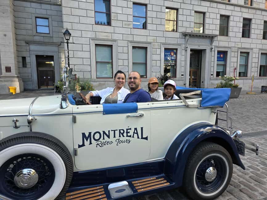 Montreal: An unforgettable guided tour in a vintage 1930s convertible car - Where to meet the car in Old Montreal (and how to find it fast)