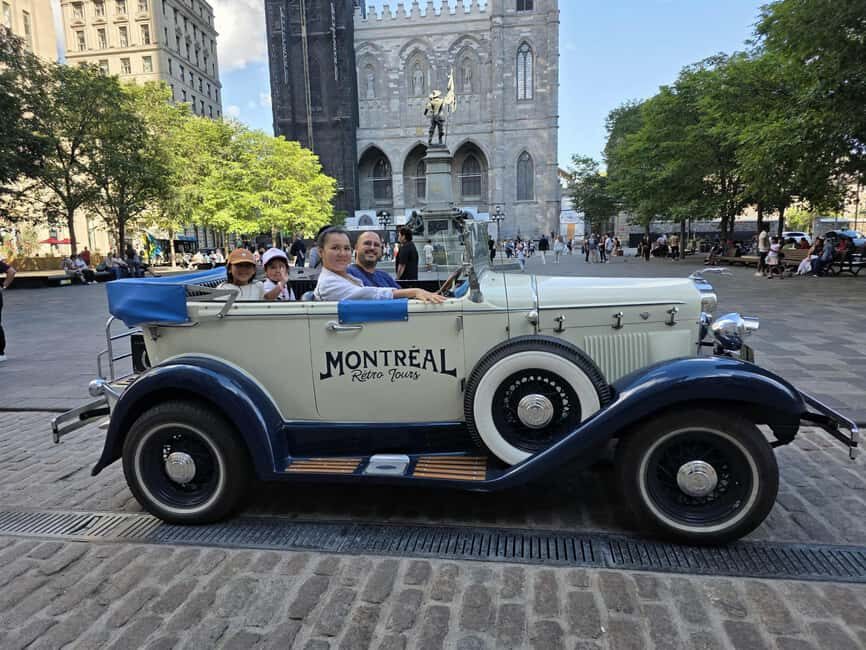 Montreal: An unforgettable guided tour in a vintage 1930s convertible car - Price and value: what $69 buys you in the real world