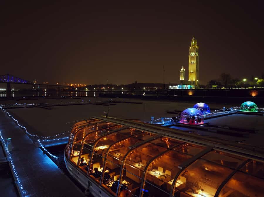 Montreal: Dome Dinning in Old Port of Montreal - Price and value: how to think about the dome rental vs the meal