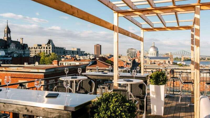 Montreal: Guided Pub Crawl of the City's Skyline Bars - Place d’Youville Start: Where You Get Your Bearings Fast
