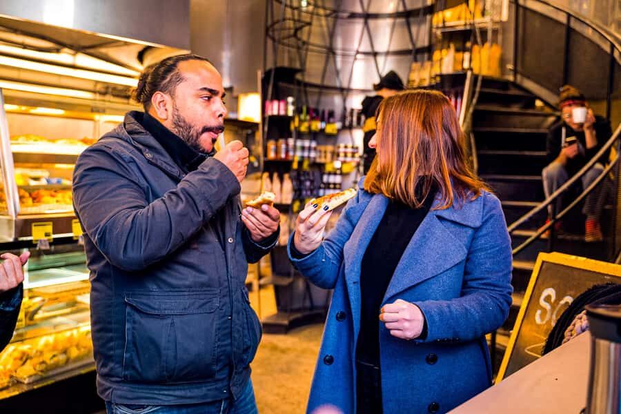 Montreal: Jean-Talon & Little Italy Food Tour with 8 Tasting - Rougemont apple juice and focaccia with hand-carved meats