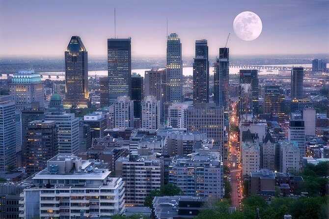 Montreal Premium Driving Night Tour with La Grand Roue Ride - Montreal at night, but with an easy plan