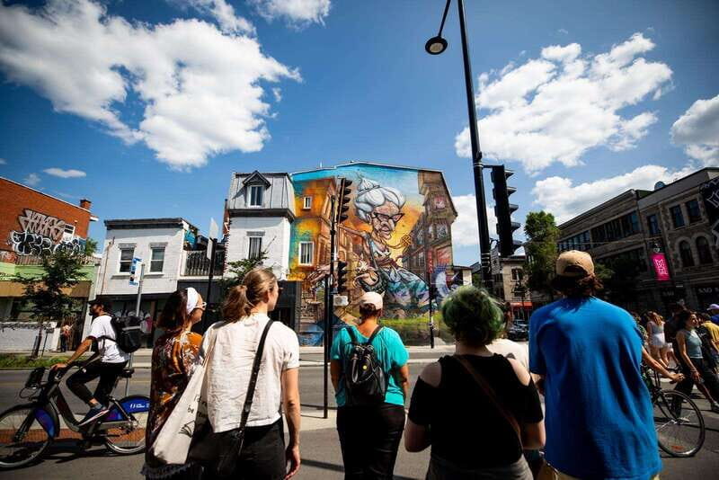 Montreal: The Original Locally Owned Street Art Walking Tour - The Main area: east vs west, and why the guide’s comparisons help