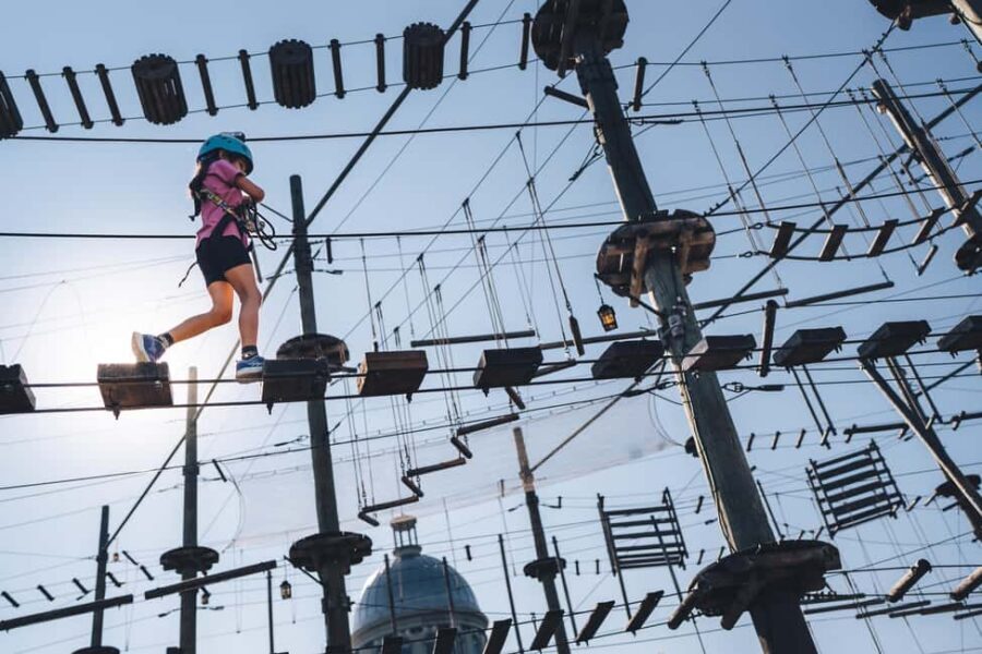 Montreal: Voiles En Voiles Aerial Park Admission Ticket - Key things to know before you fly