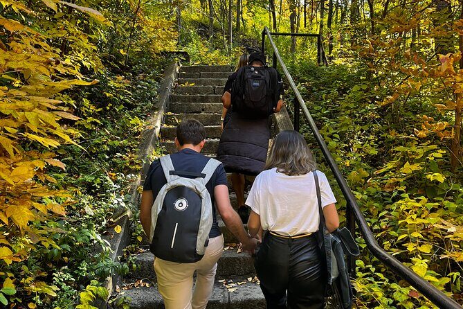 Montreal's Mount Royal Tour - Nature moments: birds, chipmunks, and that fox story