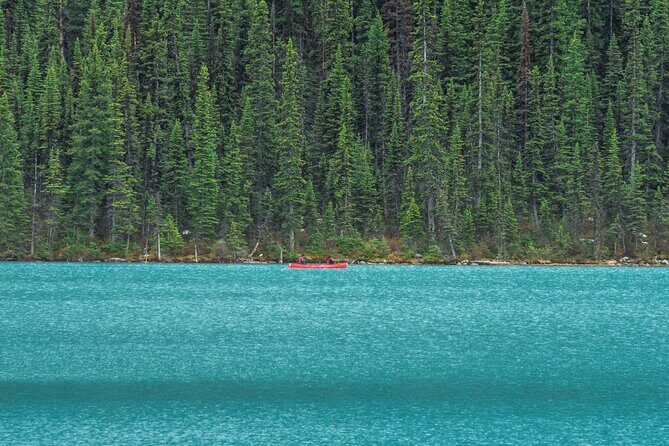 Moraine Lake and Lake Louise day Tour from Canmore and Banff - Moraine Lake: Valley of the Ten Peaks, Rockpile Trail photos, and café breaks