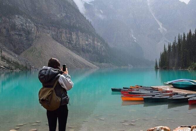 Moraine Lake and Lake Louise Shuttle | End of Summer Seat Sale! - Lake Louise Shore Time: Views, Walking Options, and What Fits