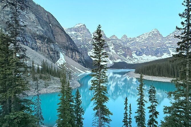 Moraine Lake Banff Town Lake Louise Johnston Canyon - Pickup timing from Calgary, Canmore, and Banff (and why it can shift)