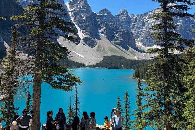 Moraine Lake & Louise & Banff Day Tour From Calgary-Canmore-Banff - Surprise Corner and Bow Falls: fast photo moments that land well