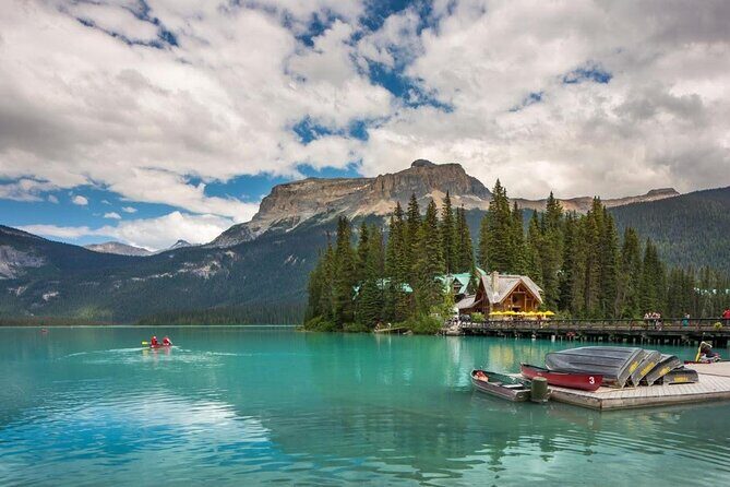 Moraine Lake, Louise, Emerald Lake, Johnston Canyon, Banff Town - Natural Bridge Over the Kicking Horse River: Quick Wonder, Great Photos