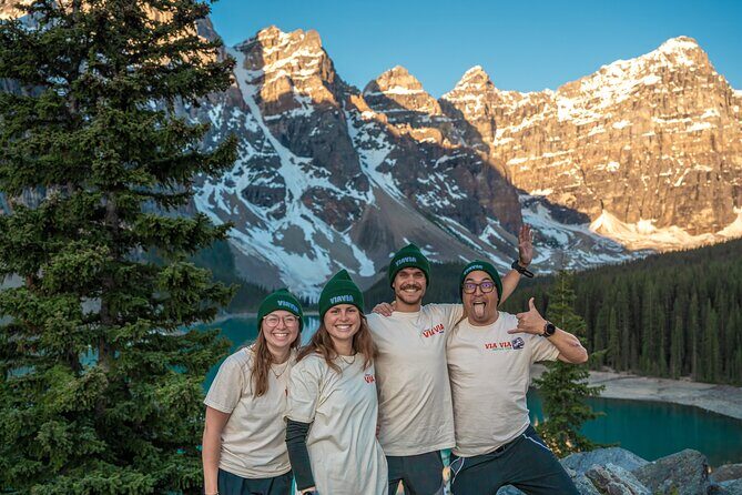 Moraine Lake Sunrise & Lake Louise Golden Hour Experience - Local guides and real stories on the drive back