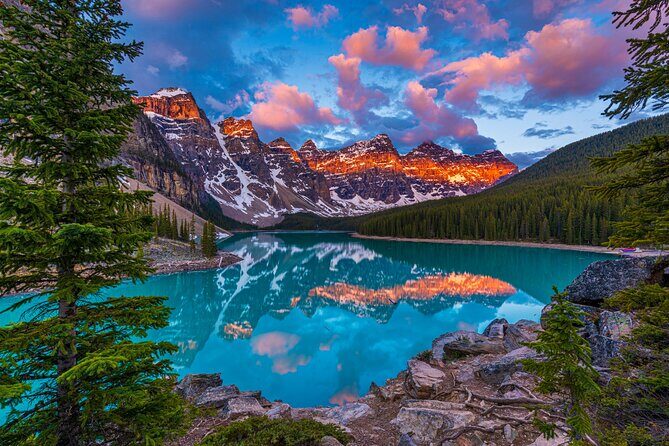 Moraine Lake Sunrise & Lake Louise Tour - from Canmore/Banff - Lake Louise Before the Crowds: Walking the Shore at a Human Pace