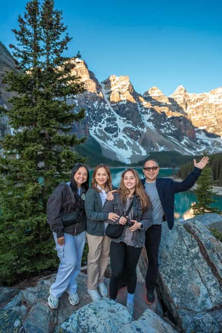 Moraine Lake Sunrise: Premium Tour from Canmore & Banff - Who should book this Moraine Lake sunrise tour