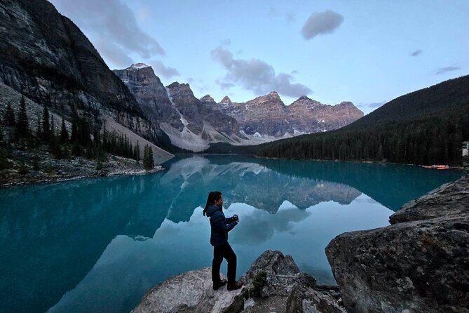 Moraine Lake Sunrise(2.5hrs)&Lake Louise(2hrs) from Canmore/Banff - The guides: what good guiding looks like on this route