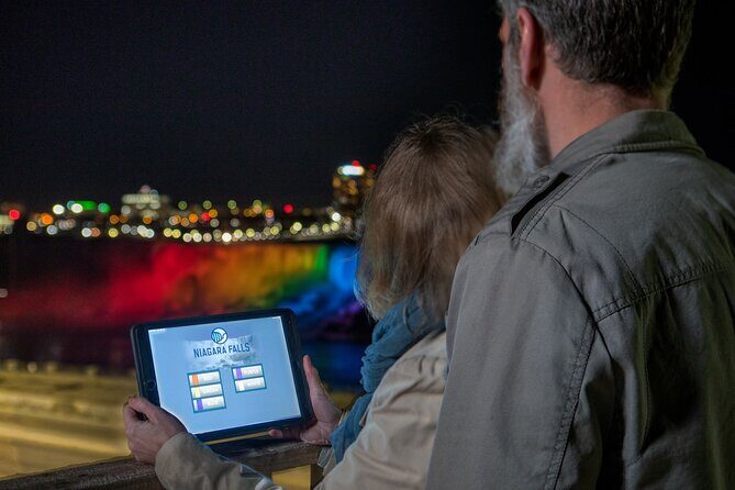 Niagara at Night Small Group Tour with Power Station Light Show - The Narrated Niagara Parkway Drive and Winter Festival Lights