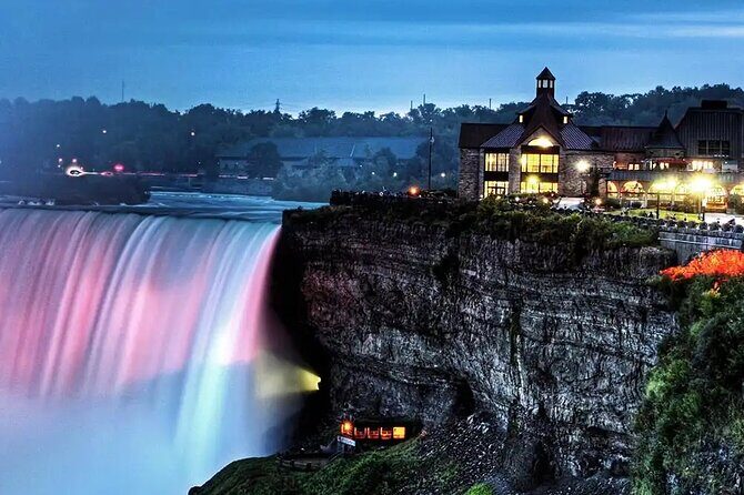 Niagara at Night Small Group Tour with Power Station Light Show - Niagara Parks Power Station: Currents and the Tunnel End View