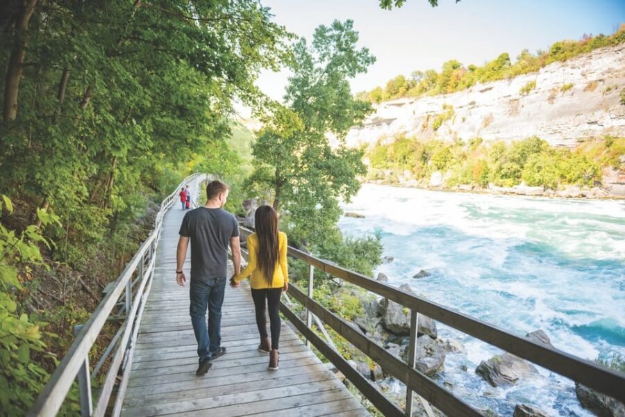 Niagara Falls, Canada: White Water Walk Entry Ticket - What the self-guided route feels like moment to moment