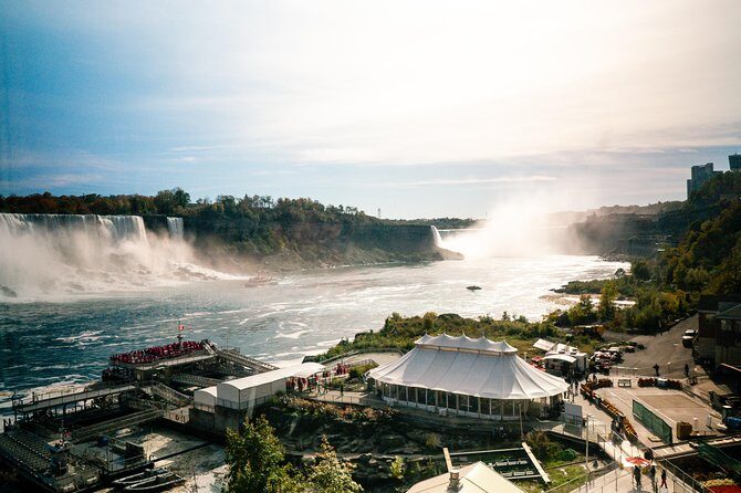Niagara Falls Day Tour from Toronto with Journey, Skylon, & Boat - Journey Behind the Falls: seeing Niagara from the back wall