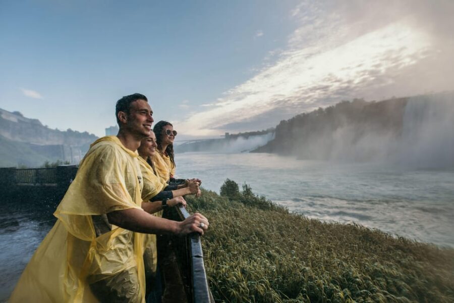 Niagara Falls Day Tour with Boat Ride & Journey Behind Falls - Journey Behind the Falls Tunnels: Tunnel Walks and Photos From the Canadian Horseshoe Falls