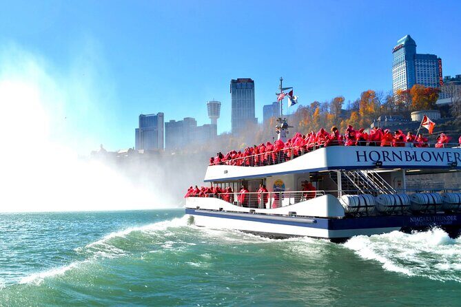 Niagara Falls Half Day with Boat and Journey Behind the Falls - Skylon Tower optional ride: worth it for the high-angle photos