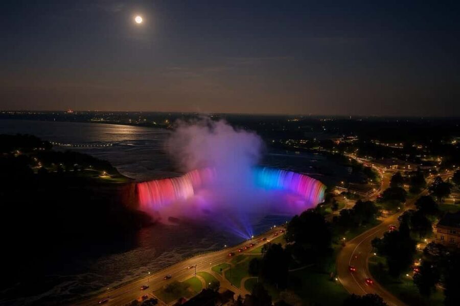 Niagara Falls: Skylon Tower, Fireworks & Walking Tour Canada - Logistics that matter once you’re already at Niagara