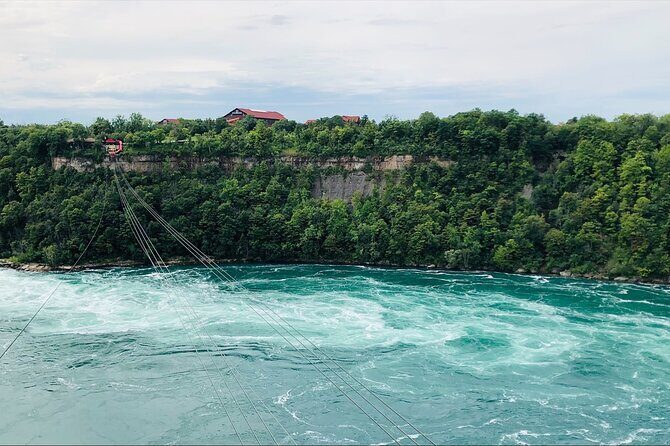 Niagara Falls Small Group Tour w/ Tower, Journey & Boat Cruise - Skylon Tower: fall views from above in 52 seconds