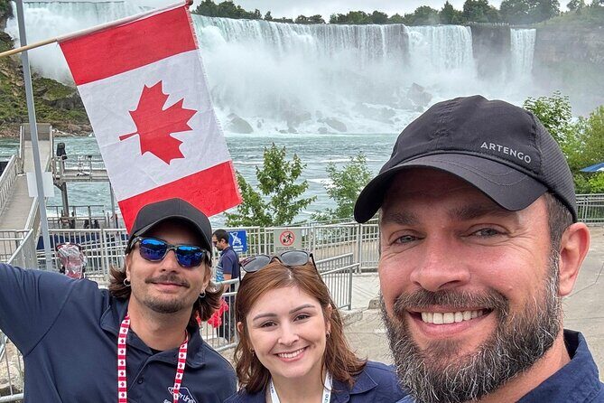 Niagara Falls Walking Tour with skip the ticket line boat tour - Niagara City Cruises Boat Ride: Ponchos, Roar, and Close-Up Horseshoe Falls