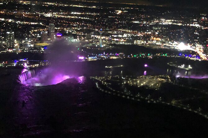 Niagara Helicopters Winter Lights at Night Tour - Rainbow Bridge and the river corridor: where the whole trip clicks