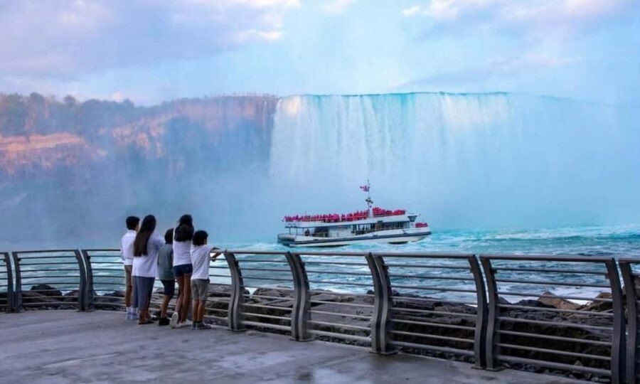 Niagara Parks: Power Pass + Falls Incline Railway - Daytime plan: elevator descent, Power Station halls, and self-guided audio