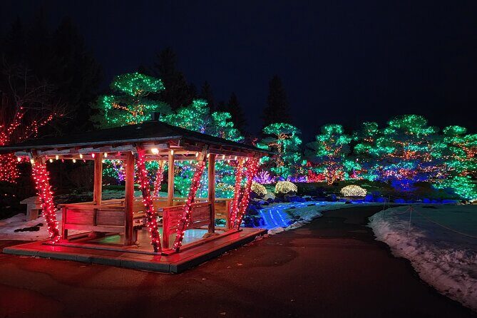 Nikka Yuko Japanese Garden Winter Light Festival - Why Nikka Yuko Japanese Garden Winter Light Festival Works So Well in Alberta Winter
