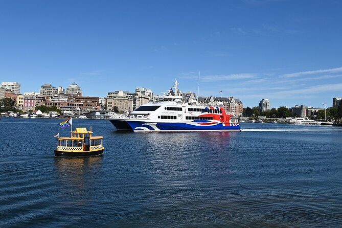One-Way High-Speed Passenger Ferry: Victoria, BC to Seattle, WA - Boarding, Seating, and the Vista vs Economy Choice