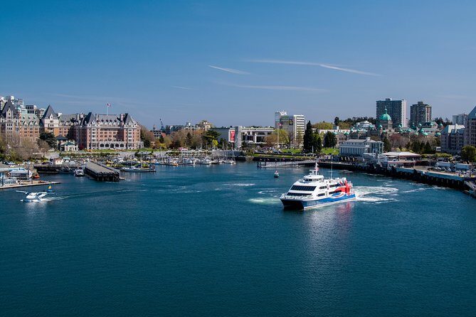 One-Way High-Speed Passenger Ferry: Victoria, BC to Seattle, WA - What You Actually See on the Crossing