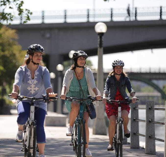 Ottawa 200th Anniversary Guided Bike Tour - Chaudière Falls Sightseeing: The City Sounds Different Here