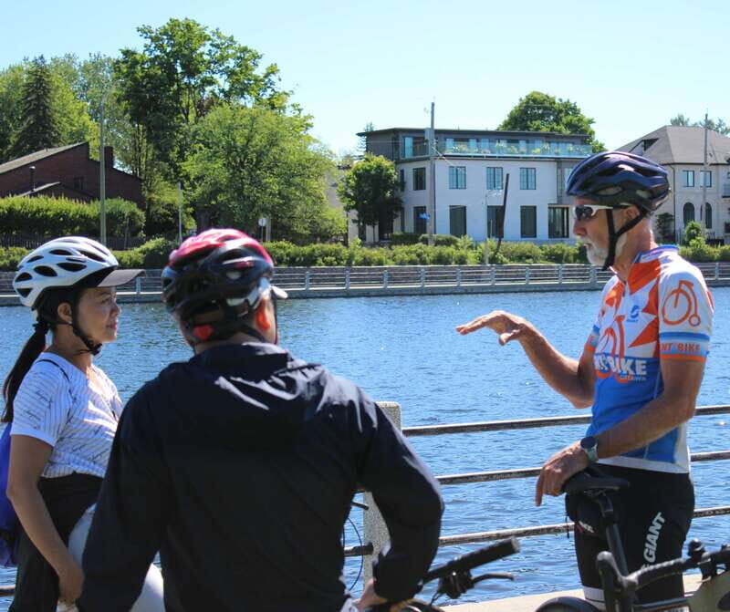 Ottawa 200th Anniversary Guided Bike Tour - Senior Guide Robert and That 200-Year Storytelling Style