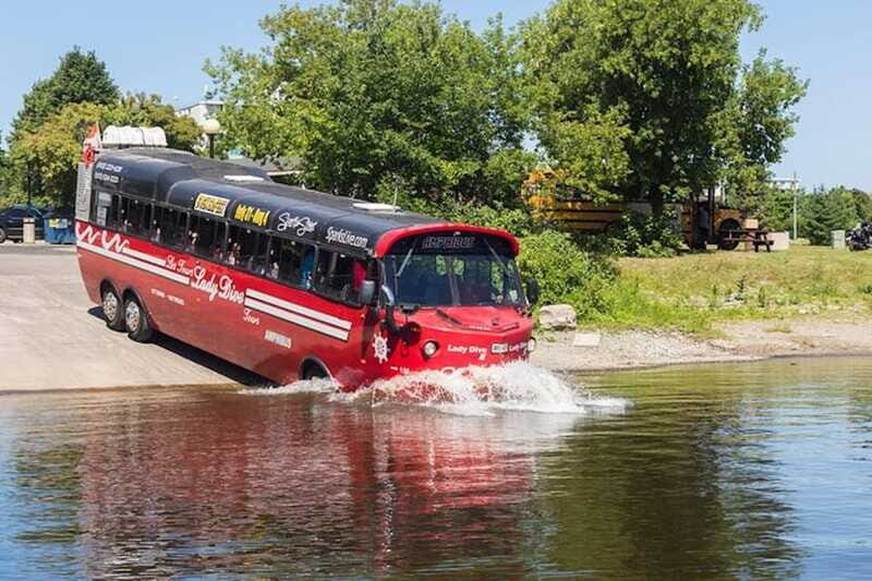 Ottawa: Bilingual Guided City Tour by Amphibious Bus - The Water Half: The Moment Ottawa Turns into a Different Scene