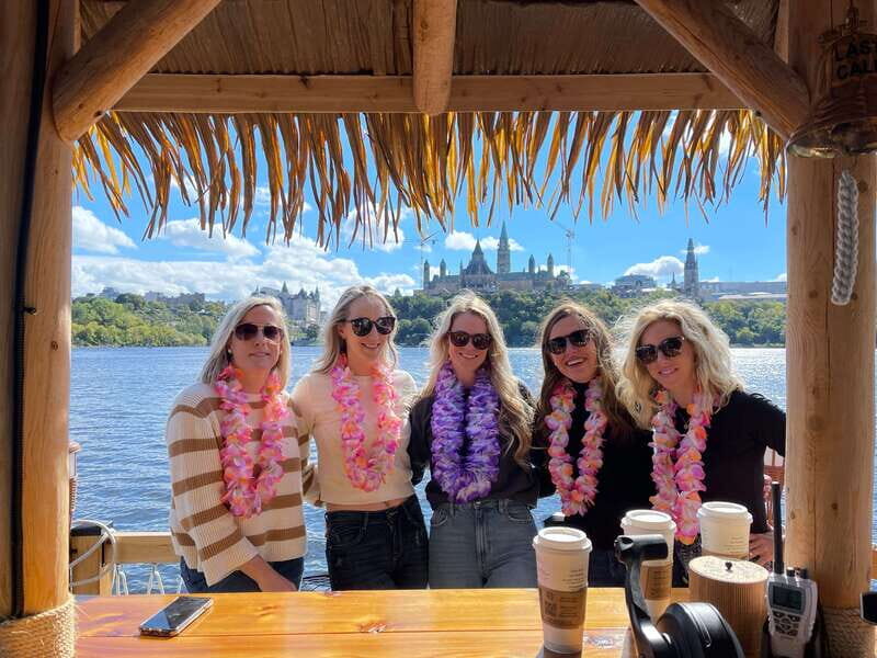 Ottawa: Floating Tiki Bar Cruise on the Ottawa River - What the 90-minute floating cruise is really like on the Ottawa River