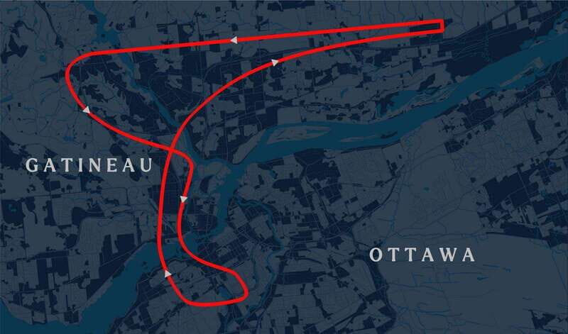 Ottawa: Helicopter Ride with Live Commentary - Chelsea and the Quick Lesson in Scale