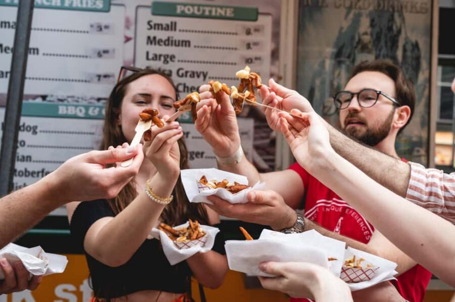 Ottawa: Most Unique Poutine Tour - The walking route: Centretown plus Elgin and Bank Street energy