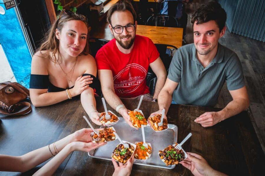 Ottawa: Most Unique Poutine Tour - The 2-hour schedule: how your time actually gets used