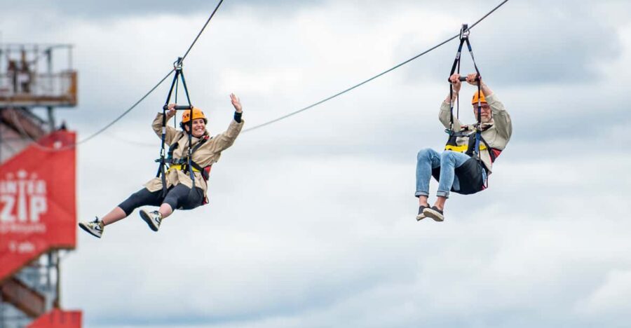 Ottawa: River Zipline Adventure - The Ride Itself: 120 Feet High, 40 km/h, and a Blink-and-You-Miss-It Moment
