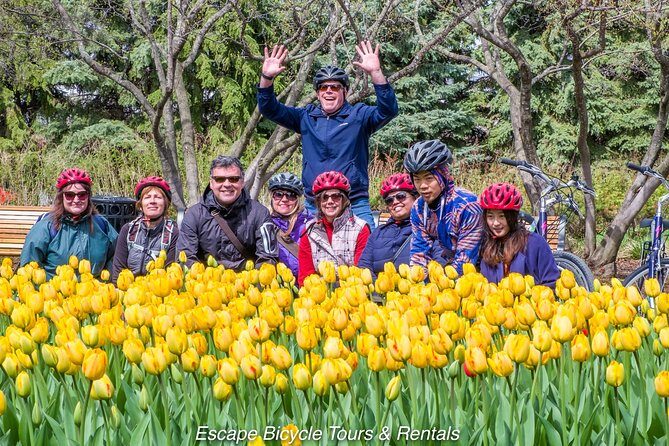 Ottawa Spring Tulip Festival Bike Tour - Easygoing cycling along the Rideau Canal and Landsdowne Park