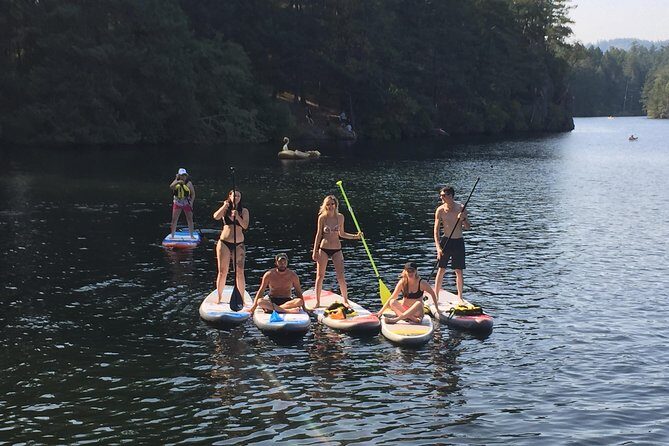 Paddling Thetis Lake - Paddling Thetis Lake: what this kind of water gives you