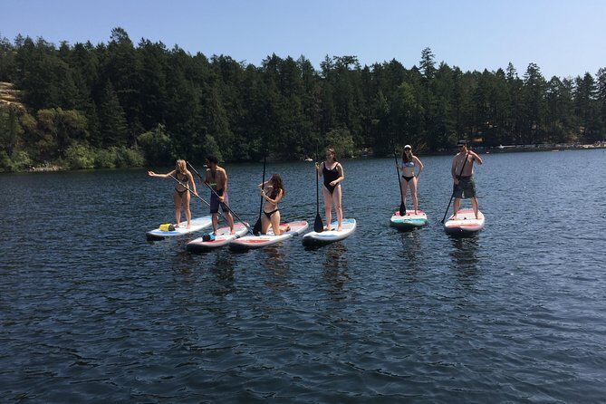 Paddling Thetis Lake - Your 2-hour SUP flow: instruction first, then real exploring