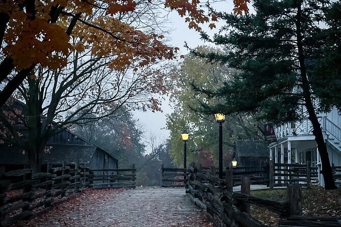 Paranormal Investigation Alone in the Dark at Black Creek - Village at Black Creek at night: why this setting works